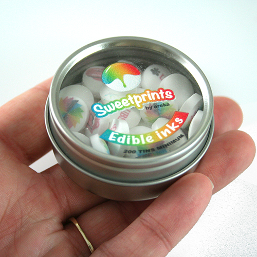 Logo Printed Mints Promotional Sweets Personalised Chocolate