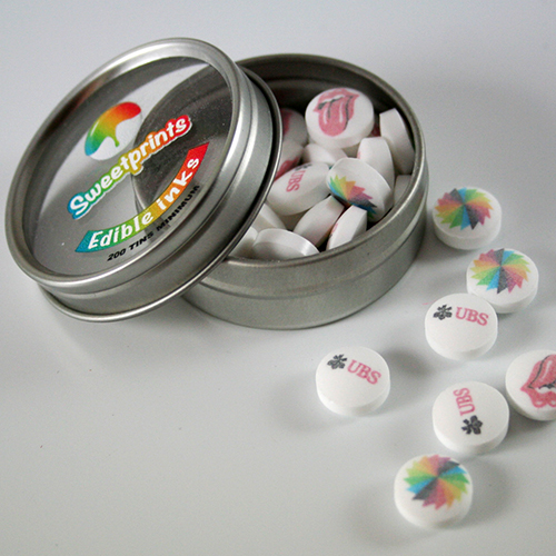 Logo Printed Mints Promotional Sweets Personalised Chocolate