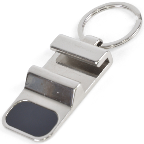Metal Phone Stand Keyrings Promotional Key Rings Printed Keyrings