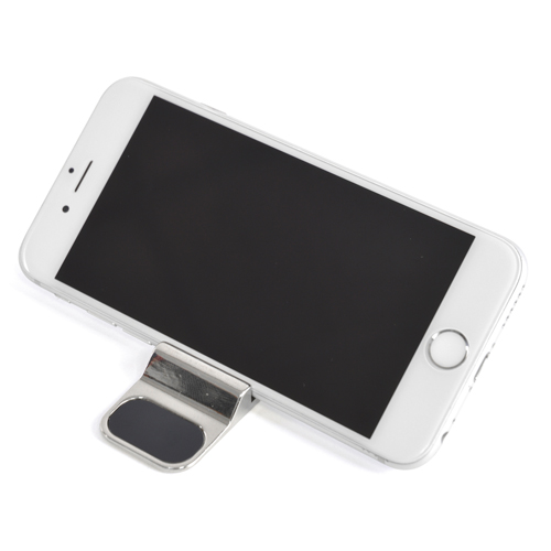 Metal Phone Stand Keyrings Promotional Key Rings Printed Keyrings