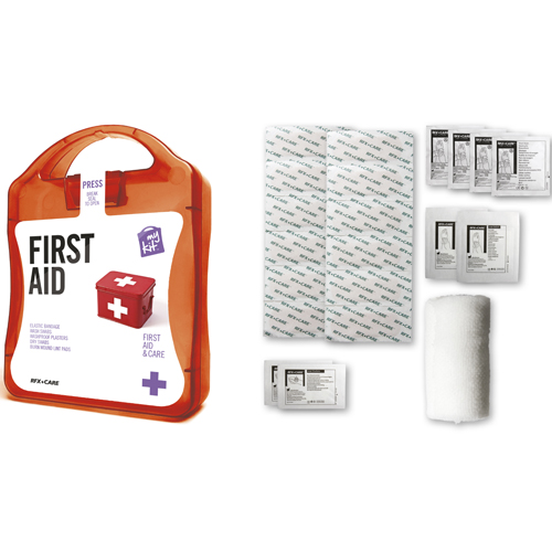My Kit First Aid Essentials Health and Safety Printed Lip Balms Personalised Condoms