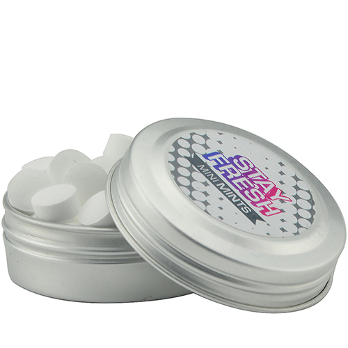 Recycled Metal Mint Tins Promotional Sweets Personalised Chocolate