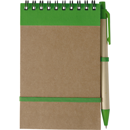 Recycled Wire Bound Flip Notebooks Paper Products Printed Note Pads