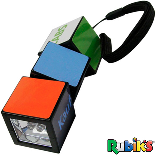 Rubiks Cube Mini Torches Personalised Lifestyle and Outdoor Printed
