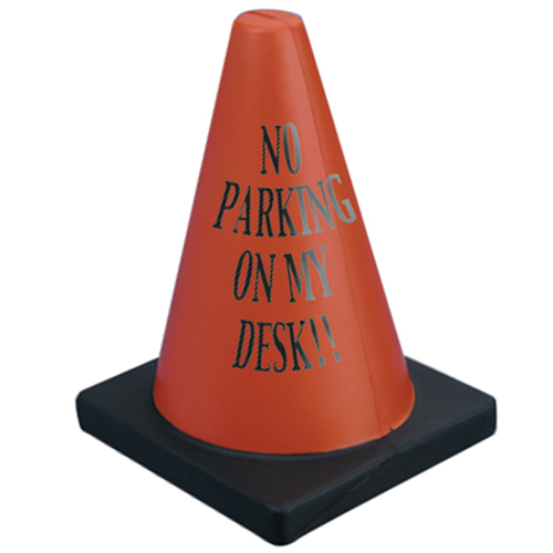 traffic cone stress ball