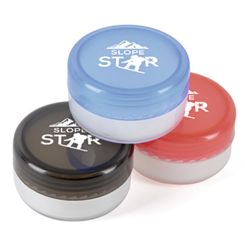 Vanilla Lip Balm Pots Health and Safety Printed Lip Balms