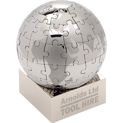 World Puzzle Globe | Branded Luxury Business Gifts | Personalised