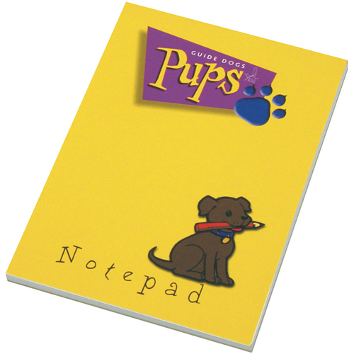 A5 Pad with Cover Printed Notepads Total Merchandise