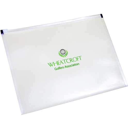 A5 Zipper Wallets Personalised Document Holders Branded Folders and