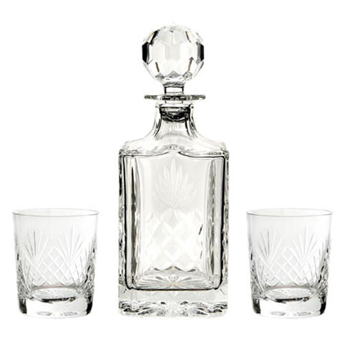 Large Crystal Decanter and Glass Sets Branded Luxury Business Gifts