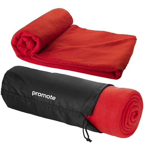 Fleece Blanket with Pouch Personalised Lifestyle and Outdoor Printed