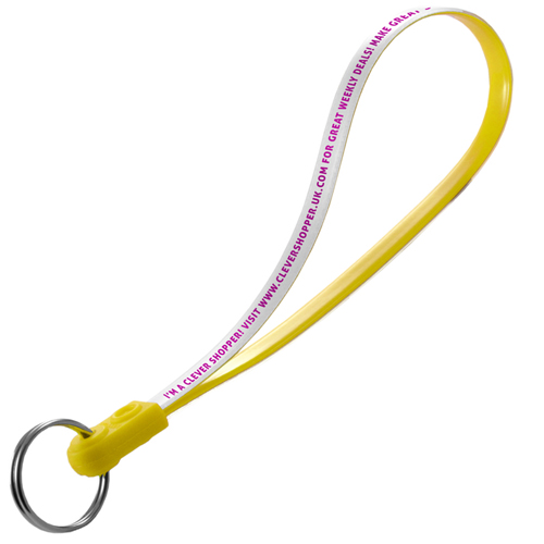 Jumbo Loopy Keyrings Promotional Key Rings Printed Keyrings Low
