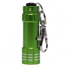 Promotional 3 Led Aluminium Keyring Light for merchandise