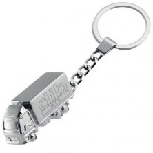Promotional branded 3D Truck Keyring as a corporate gift