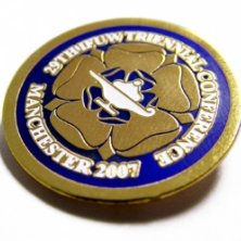 Promotional Soft Enamel Badges Bespoke Shaped for Corporate Branding