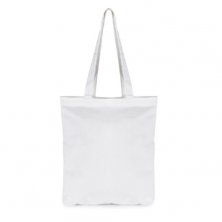 Promotional 7oz Zipped Shopper Bags printed with logo