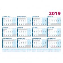 Personalised A1 Wall Planners for offices