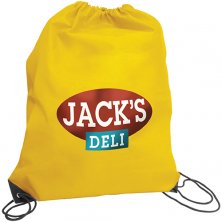 Promotional Budget Nylon Drawstring Bags for universites