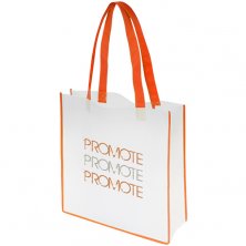 Promotional Convention Tote Bags with company logos