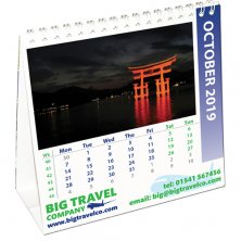Promotional Square Easel Calendars for any desk