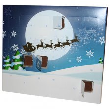 Custom Printed Desk Advent Calendars for Christmas Merchandise Gifts