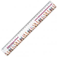 Promotional Plastic 30cm Ruler for council giveaways