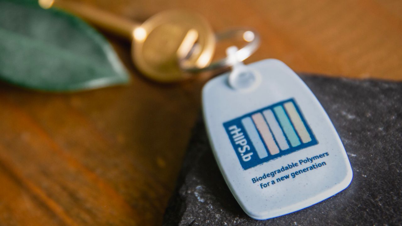 Key Rings Ergenomic Promotional Eco Keyrings Printed With Your Logo