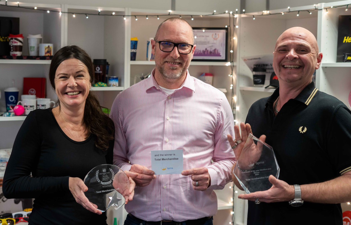 Total Merchandise Wins BPMA's Distributor of the Year 2020 Award