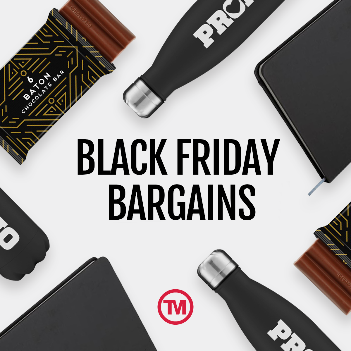 Black Friday promotional merchandise 