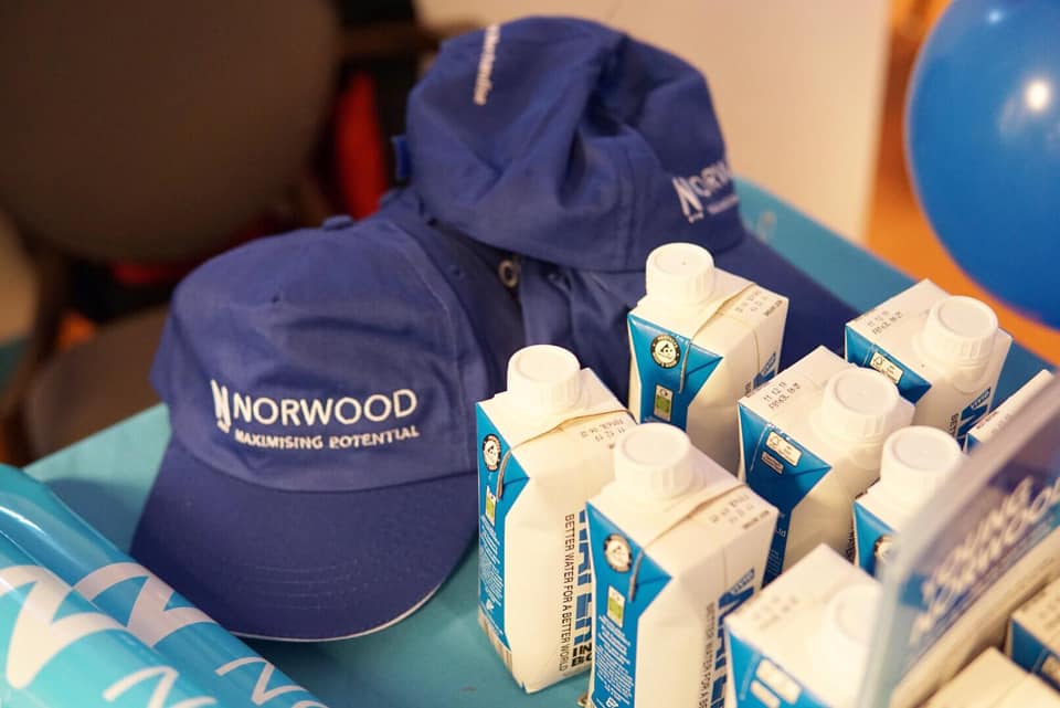 Promotional caps for Norwood