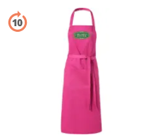 Full Length Apron in Pink