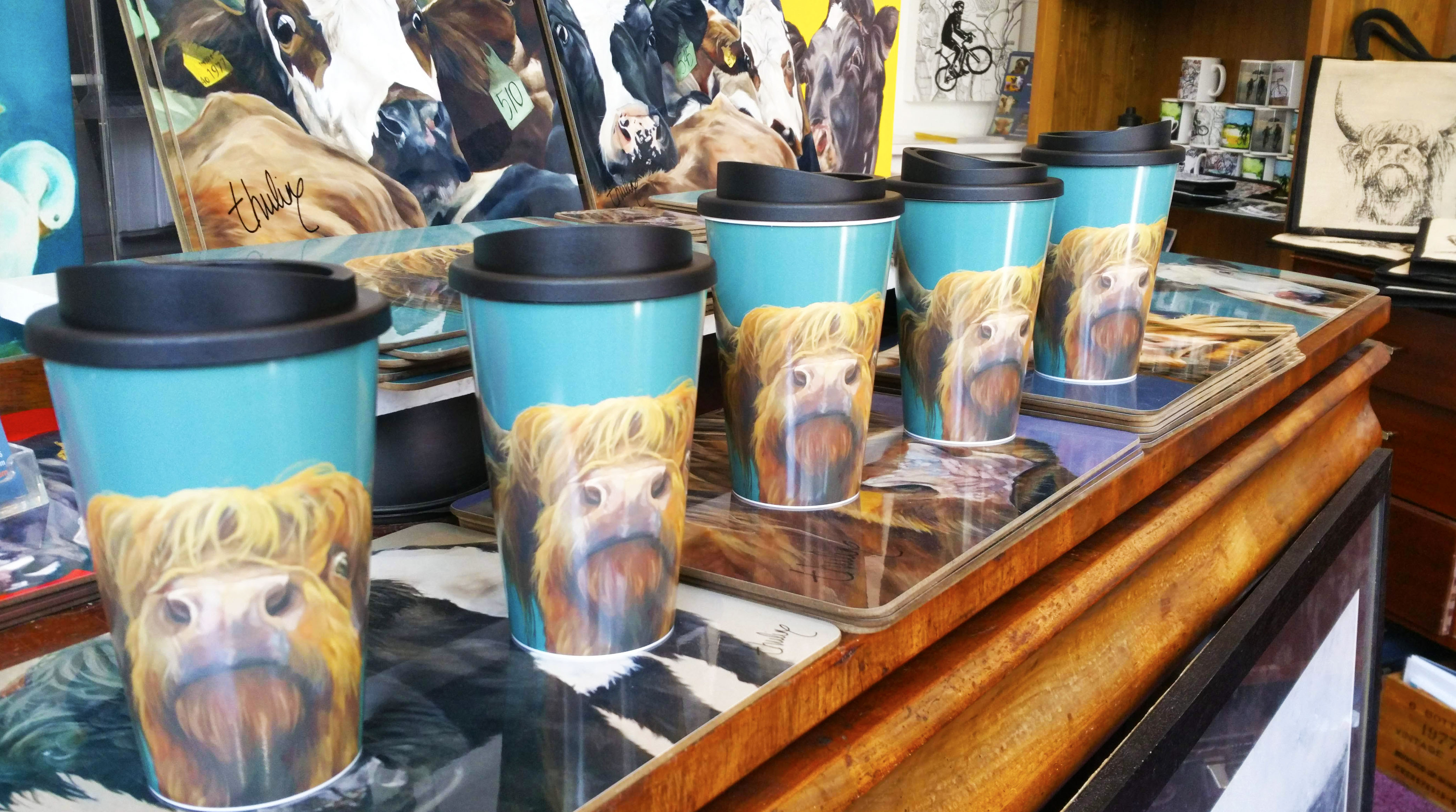 Thuline's travel mugs