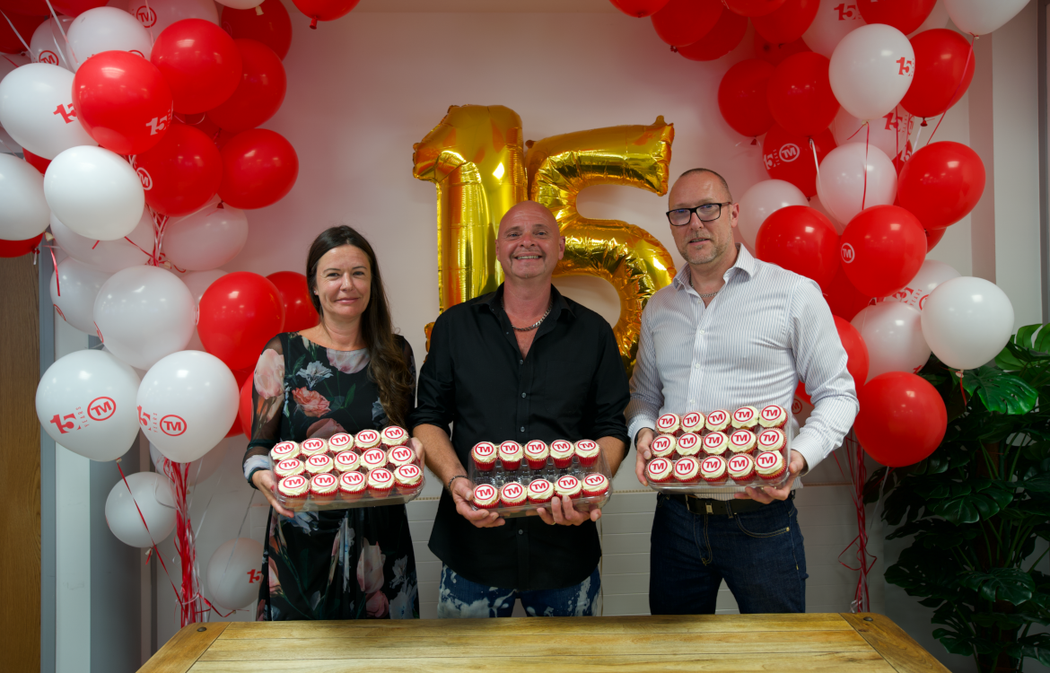 Total Merchandise celebrates 15th birthday