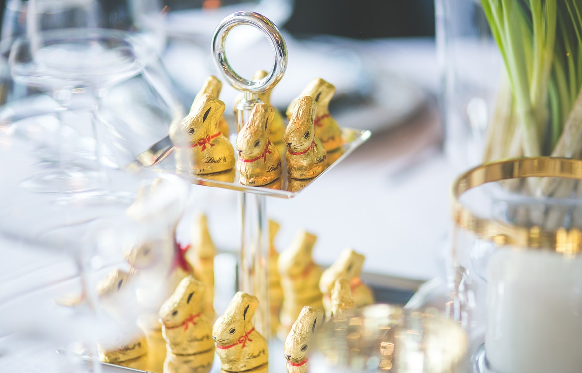 Lindt gold easter bunnies