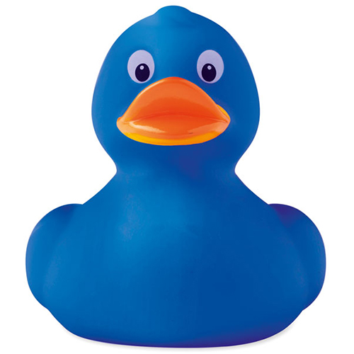 Blue Plastic Toy Ducks