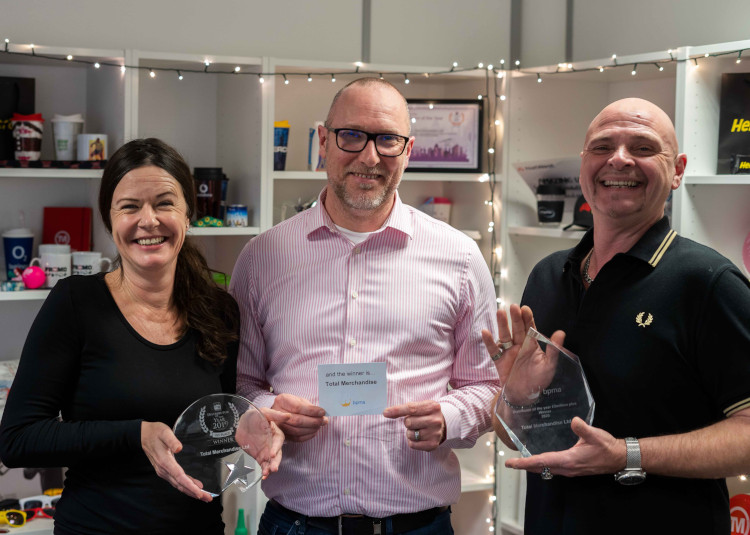 Total Merchandise wins Distributor of the Year 2019 and 2020