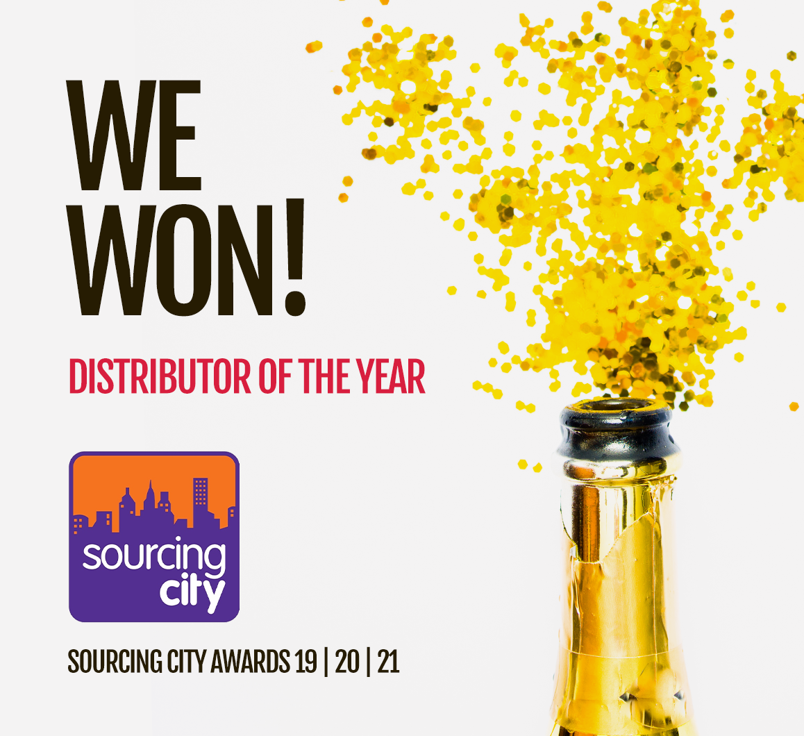 We Won! Distributor of the Year 2021