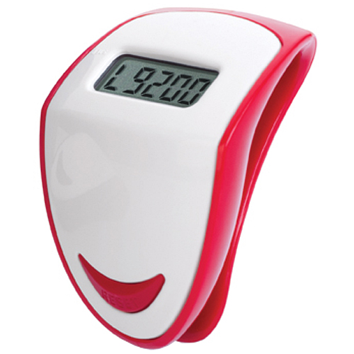 Walk Over Clip On Pedometers Printed Sports and Fitness Merchandise