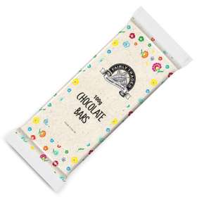 100g Flow Wrapped Chocolate Bars