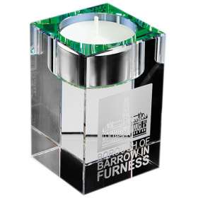 Optical Crystal Tealight Holders