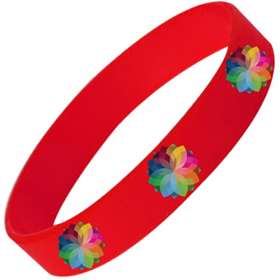 Full Colour Silicon Wristbands