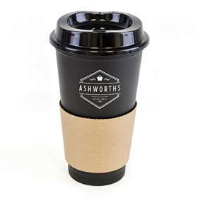 500ml Paper Sleeve Take Away Mugs