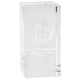 3D Engraved Crystal Rectangles