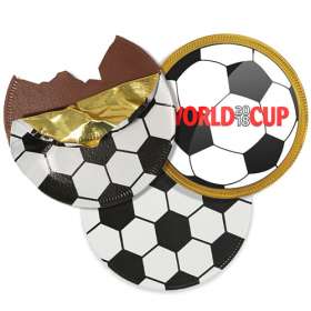 75mm Football Chocolate Coins