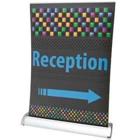 A4 Desk Roller Banners
