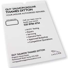 A4 MOT Certificate Holders