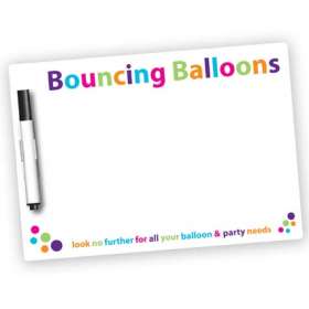 A5 Dry Wipe Magnets with Pen