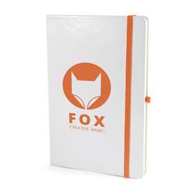 A5 White Soft Touch Notebooks