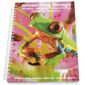A5 Wirobound Hardback Notebooks