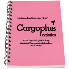 A6 Polypropylene Spiral Bound Notebooks